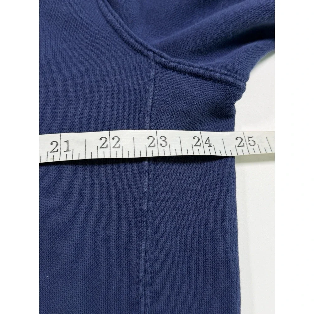 Nike Just Do It Hoodie Men Large Blue Pullover Fleece Logo Graphic DA0151-410 L